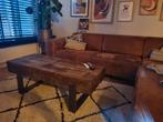 Robuuste salontafel/tv-meubel-handgemaakt, Ophalen, 25 tot 50 cm, Minder dan 100 cm