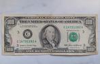 100 $ Dollar Bankbiljet Amerika USA Dollars Verenigde Staten, Ophalen, Noord-Amerika