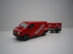 Herpa Volkswagen T4 met aanhanger Heizungsbau Muller. 1/87, Ophalen of Verzenden, Zo goed als nieuw, Auto, Herpa