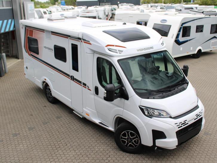 Weinsberg CaraCompact Pepper 600 MF Frans bed - Voordeel!, Caravans en Kamperen, Campers, Bedrijf, tot en met 2, Half-integraal