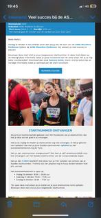 ASML Marathon Eindhoven (Hele), Tickets en Kaartjes, Sport | Overige, Eén persoon, Oktober