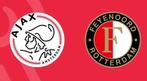 2 kaarten Ajax-Feyenoord naast elkaar vak 420., Tickets en Kaartjes, Losse kaart, Twee personen, December