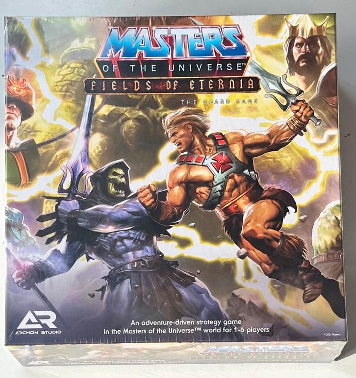 Masters of the Universe: Fields of Eternia Kickstarter, Hobby en Vrije tijd, Gezelschapsspellen | Bordspellen, Nieuw, Een of twee spelers