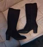 Zwarte suède Dungelmann laarzen maat 40, Ophalen of Verzenden, Zo goed als nieuw, Zwart, Hoge laarzen
