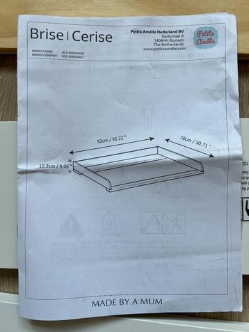 NIEUW bladvergroter commode Petite Amelie Cerise/Brise beschikbaar voor biedingen