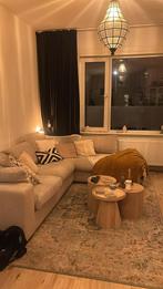 Grijze hoekbank, Huis en Inrichting, Banken | Bankstellen, Ophalen, Vierpersoons of meer