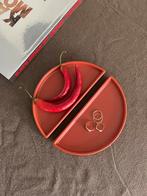 H&m home bord borden plateau terracotta, Huis en Inrichting, Ophalen of Verzenden, Zo goed als nieuw, Overige materialen, Minder dan 25 cm