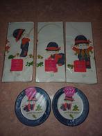 Papieren tafelkleedjes en bordjes NIEUW, Ophalen, Nieuw, Rechthoek