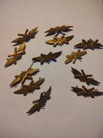 Verzameling Belgische Luchtdoelartillerie Emblemen, Ophalen of Verzenden, Luchtmacht, Overige gebieden, Embleem of Badge