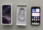 iPhone 16 Pro Max 256GB, Black Titanium, Zwart, IPhone 16 Pro Max, Zo goed als nieuw, Zonder simlock