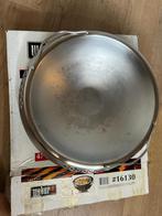 Weber RVS wokschaal 47cm, 2x gebruikt, Ophalen of Verzenden