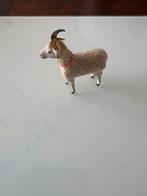 Antiek kerst ertsgebergte bokje schaap, Ophalen of Verzenden, Gebruikt, Versiering, Kerst of Sinterklaas