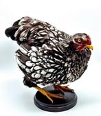 Opgezette Wyandotte kip - Taxidermie, Verzamelen, Ophalen of Verzenden, Vogel, Opgezet dier