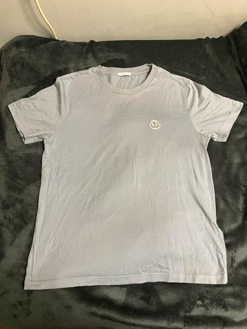 Moncler shirt maat S zo goed als nieuw kleur grijs beschikbaar voor biedingen