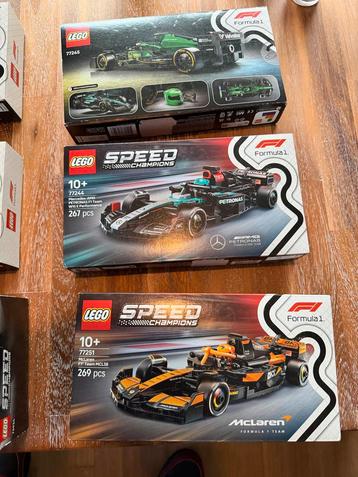 Nieuwe Lego Speed Champions Formule 1 Sets beschikbaar voor biedingen