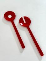 rood design slabestek, Huis en Inrichting, Keuken | Bestek, Kunststof, Ophalen of Verzenden, Zo goed als nieuw, Vaatwasserbestendig