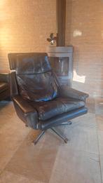 ESA 802 WERNER LANGENFELD FAUTEUIL (VINTAGE), Ophalen, Minder dan 50 cm, Gebruikt, Leer