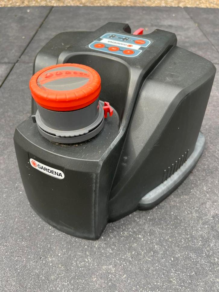 Gardena comfort zwenksproeier AquaContour 350m2, Tuin en Terras, Tuinsproeiers, Gebruikt, Zwenksproeier, Ophalen of Verzenden