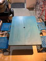 Inklapbare Picknicktafel - Vierkant, Tuin en Terras, Overige materialen, Gebruikt, Vierkant, Ophalen