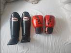 EXPRT bokshandschoenen en Twinsspecial scheenbeschermers, Ophalen of Verzenden, Bokshandschoenen