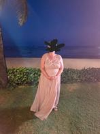 Champagnekleurige avondjurk, Ophalen, Zo goed als nieuw, Overige kleuren, Jurk