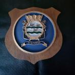 Wapenschildje Hr. Ms. Evertsen, Verzamelen, Militaria | Algemeen, Verzenden, Marine, Nederland, Embleem of Badge