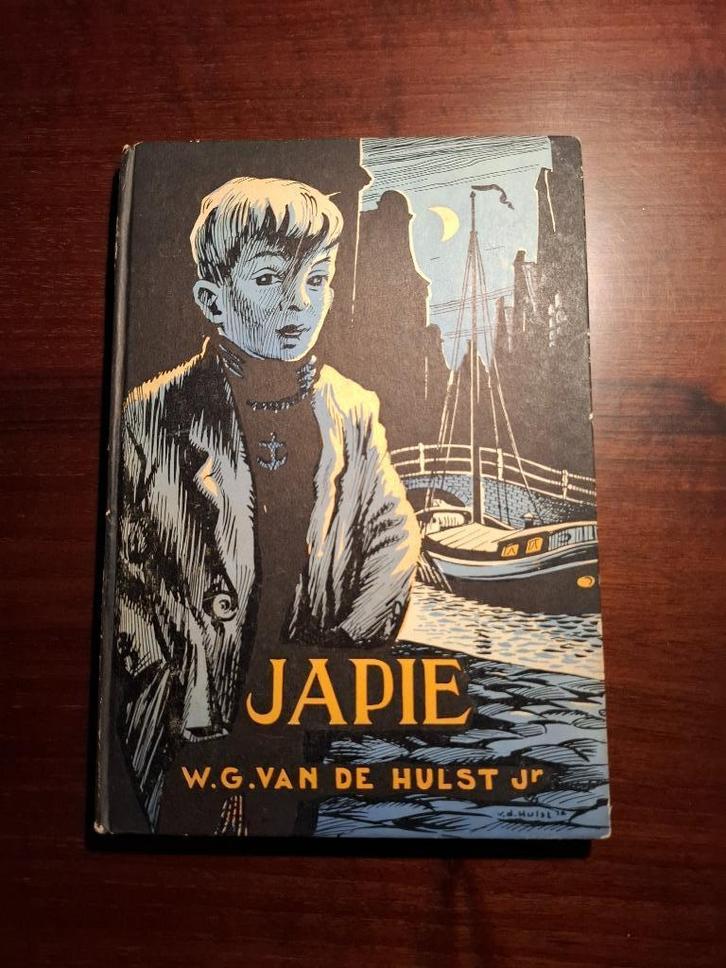 Boek - Japie - WG van de Hulst junior (1950), Boeken, Kinderboeken | Jeugd | 10 tot 12 jaar, Gelezen, Fictie, Verzenden