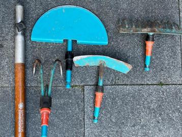 Gardenaset tuingereedschap incl. steel beschikbaar voor biedingen