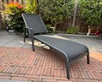 Hartman Ligbed Aluminium Grijs 2 stuks, Ophalen, Gebruikt, Aluminium, Verstelbaar