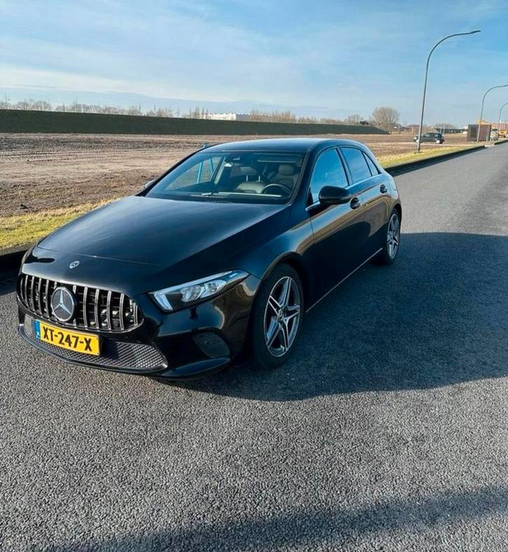 Mercedes-Benz A-Klasse A 180 d7G-DCT 2019 Zwart, Auto's, Mercedes-Benz, Particulier, A-Klasse, Diesel, Hatchback, Automaat, Origineel Nederlands
