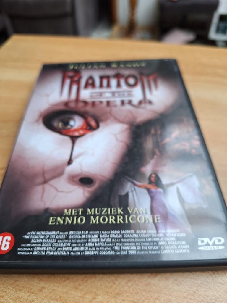 Dvd phantom of the opera, Cd's en Dvd's, Vanaf 16 jaar, Ophalen of Verzenden, Zo goed als nieuw, Overige genres