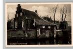 Groningen Poortershuisje  fotokaart zegel + st 1945, Verzenden, 1940 tot 1960, Gelopen, Groningen