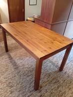 Teakhouten rechthoekige tafel - 120x68 cm, Huis en Inrichting, Tafels | Eettafels, Ophalen, 100 tot 150 cm, Teakhout, 50 tot 100 cm