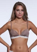 After Eden Lyonne Taupe push up bh maat 80D (262), After Eden, Ophalen of Verzenden, Overige kleuren, BH