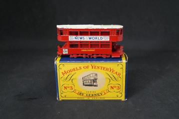 Lesney no Y3 E-Class Tramcar, in org. doosje, Matchbox 1956!