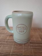 Amstel Bier aardewerken bier pul licht groen, Verzamelen, Biermerken, Ophalen of Verzenden, Zo goed als nieuw, Pul(len), Amstel