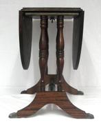 0139 Mahonie vouwtafel, 50 tot 100 cm, Ophalen of Verzenden, Zo goed als nieuw, 25 tot 50 cm