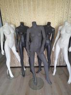 7 x Etalagepoppen paspop mannequin COMPLEET Merk HANS BOODT, Ophalen