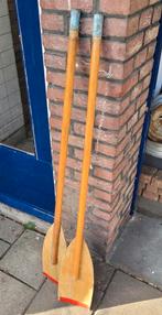 Houten roeispanen / peddels, Ophalen, Gebruikt