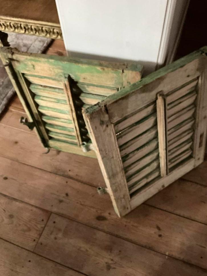 Antieke Franse louvre luikjes, Antiek en Kunst, Curiosa en Brocante, Ophalen