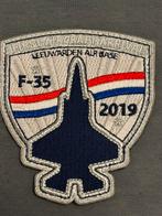 First arrival patch 2019 Leeuwarden AB F-35, Verzamelen, Verzenden, Luchtmacht, Nederland, Embleem of Badge