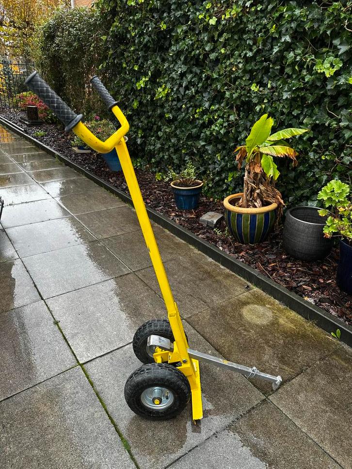 Tegelcaddy - Handige Tegeldrager/legger, Tuin en Terras, Tuinstekers, Gebruikt, Ophalen