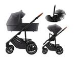 Britax Römer Smile III, 3 in 1, Luchtbanden, Zo goed als nieuw, Combiwagen, Ophalen
