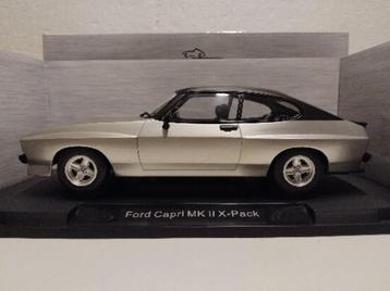 Ford Capri MK2 silver 1975 X pack Mcg 1:18 KRD beschikbaar voor biedingen