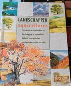 Landschappen aquarellen, Hobby en Vrije tijd, Schilderen, Ophalen of Verzenden, Gebruikt, Waterverf