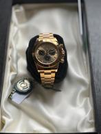 ROLEX COSMOGRAPH DAYTONA - GEELGOUD - CHAMPAGNE WIJZERPLAAT, Ophalen of Verzenden, Zo goed als nieuw, Goud, Rolex