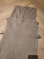 Meyco Wiegdeken/Stroller Deken Grijs, Ophalen of Verzenden, Zo goed als nieuw, Minder dan 70 cm, Deken