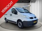 Renault Trafic 2.0 dCi T29 L1H1 Airco Cruise Navi 3 Zits, Auto's, Bestelauto's, Voorwielaandrijving, Euro 5, Stof, Renault