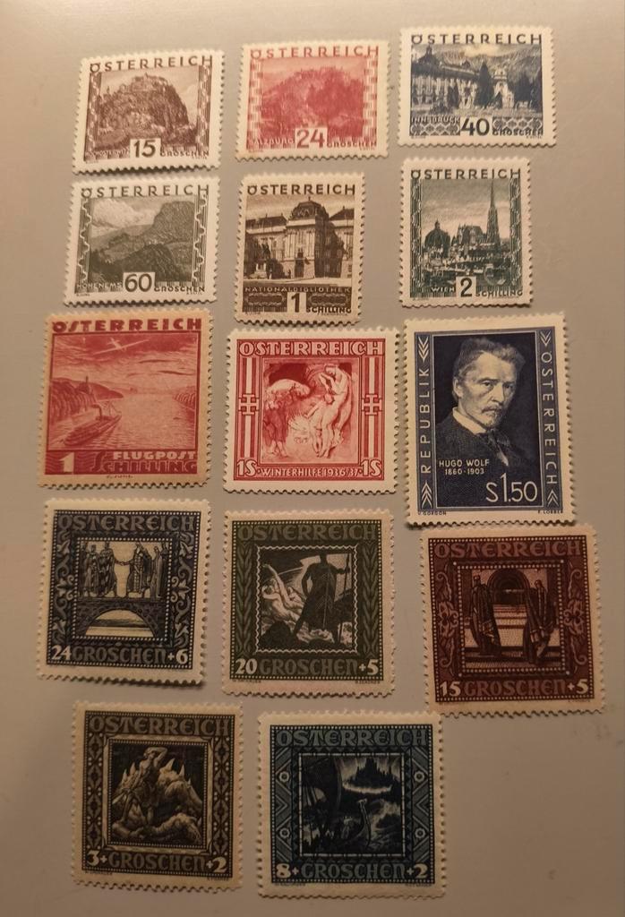Collectie Oostenrijkse Postzegels, Postzegels en Munten, Postzegels | Volle albums en Verzamelingen, Buitenland, Ophalen of Verzenden