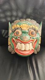Groen Balinees Barong Masker, Antiek en Kunst, Ophalen of Verzenden